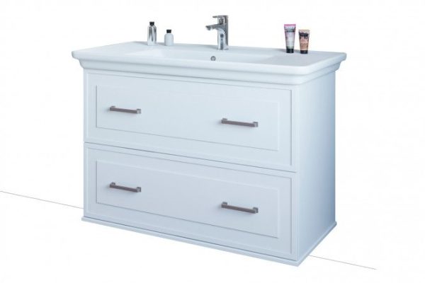 Wall mounted sink cabinet Sanflor Modena 95.2 cm