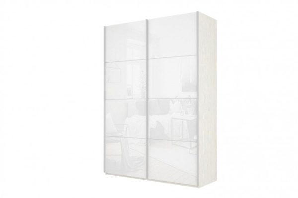 Sliding wardrobe 2-door Cors 160x230 cm, light ash Anchor