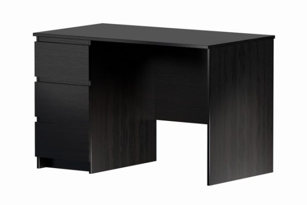 Desk 3 drawers Castor