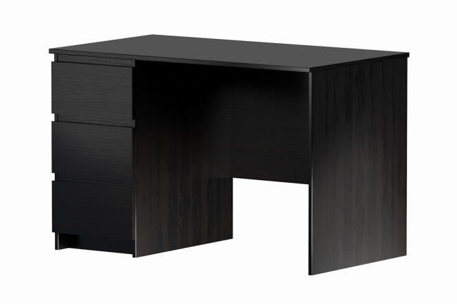 Desk 3 drawers Castor