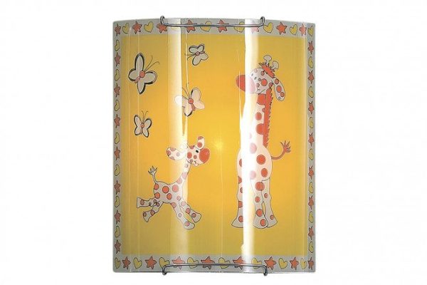 Sconce CITILUX Giraffes 3 sq.m., E27, 20 cm