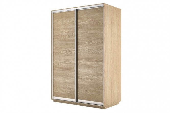 Sliding wardrobe 2-door Slide 120x220x60 cm, Sonoma