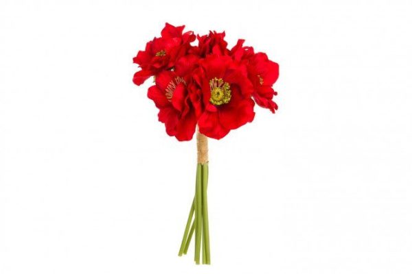 0bd3a7a0ecc8906c6aa472101617a471.jpg Artificial bouquet of poppies 30 cm