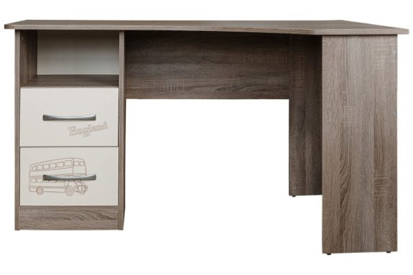 Desk British boom corner