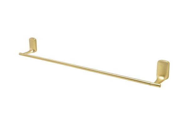 Gold wall towel holder