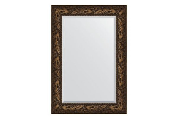 Wall mirror with bevel in a baguette frame EVOFORM Byzantium bronze 69x99 cm from 61 to 90 cm