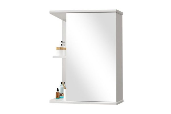 Universal mirror cabinet with shelves Sanstar 55 218.1-2.4.1. 55x72.6x17.1 cm