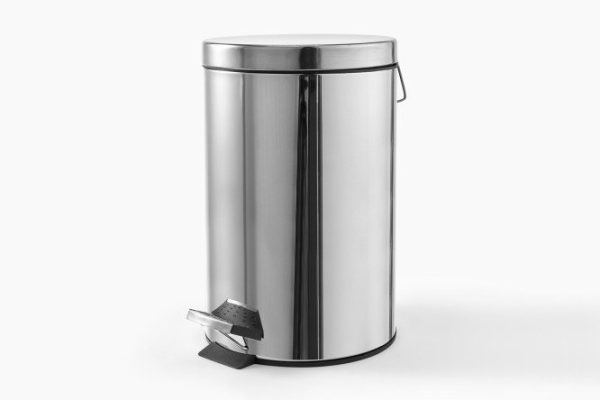 Waste bin with lid BERKRAFT Basic 24x37.5x31 cm, 12 l