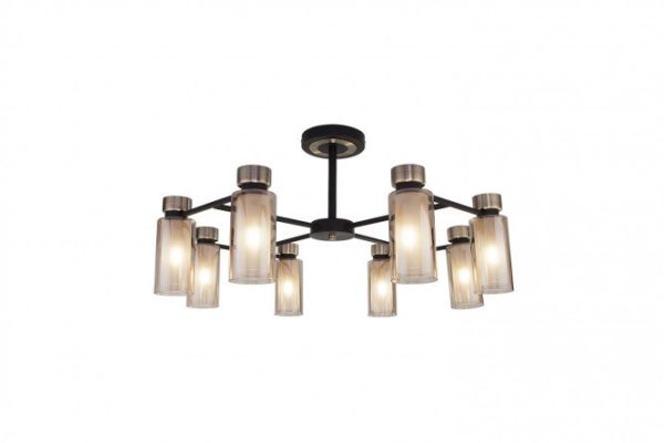 Chandelier EUROSVET Amado 24 sq.m., 72.5x38x72.5 cm, E14