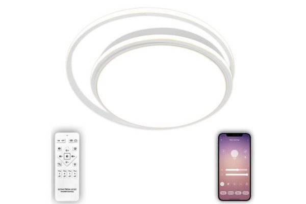 Chandelier Natali Kovaltseva Groove LED lamps 21 sq.m., LED, 50 cm