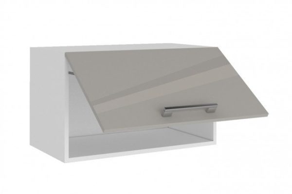 Front for Amika cabinet 60x36 cm, pearl gray glossy color