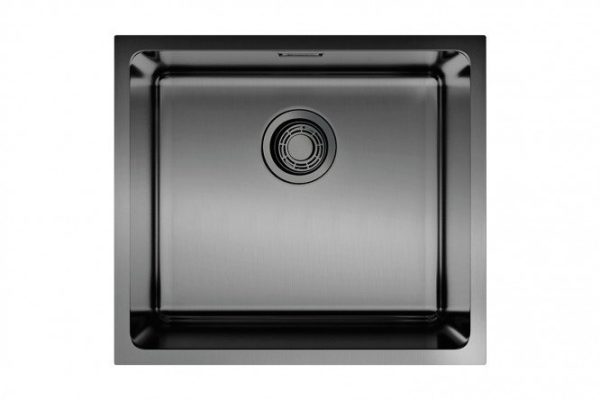 Inset sink OMOIKIRI Tadzava 49-U/I-GM 4993076, burnished steel 49x44x20 cm