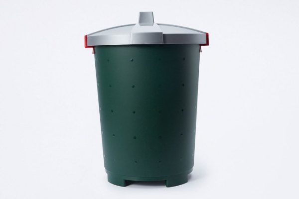 Outdoor waste bin Bingo with lid 47x66x47 cm, 65 l