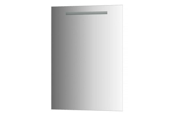 Wall mirror with built-in LED lamp EVOFORM Ledline BY 2102 55x75 cm