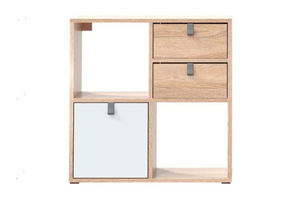 Bricks rack 4 sections with drawers