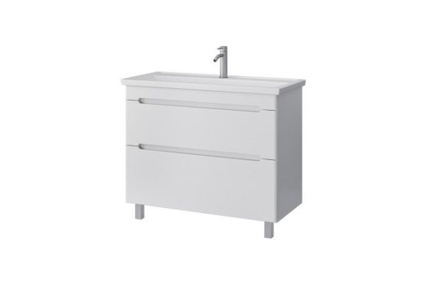 Floor stand Sanstar Adel 385.1-1.4.1 96.2 cm, frame color white, facade white