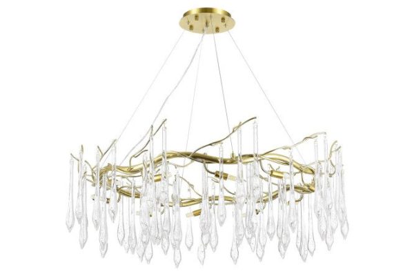 Hanging lamp ST LUCE Teardrops 21 sq.m., 100x40x100 cm, G9