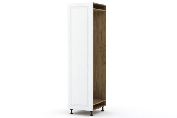 Decorative panel for Bella pencil case cabinets 57.6x204 cm, white wood color