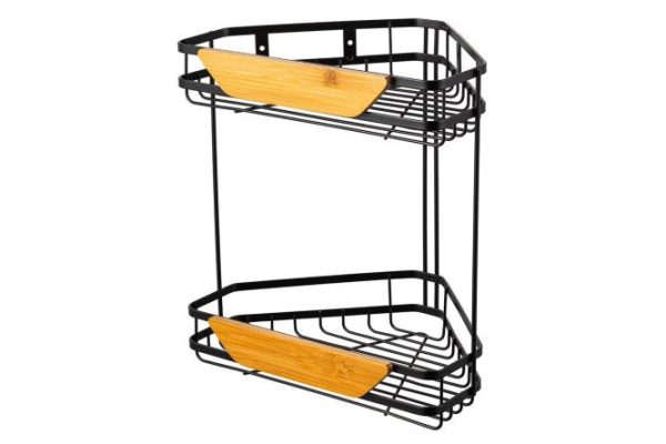 Corner shelf 2-tier BERKRAFT Malmo 28.4x30.2x20.8 cm