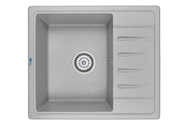 Inset sink with drainer GRANULA Standart 5803 58x50x19 cm