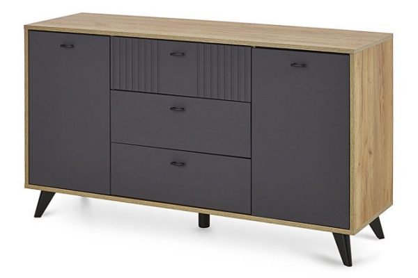 Chest of drawers Barcelona 3 drawers, double doors