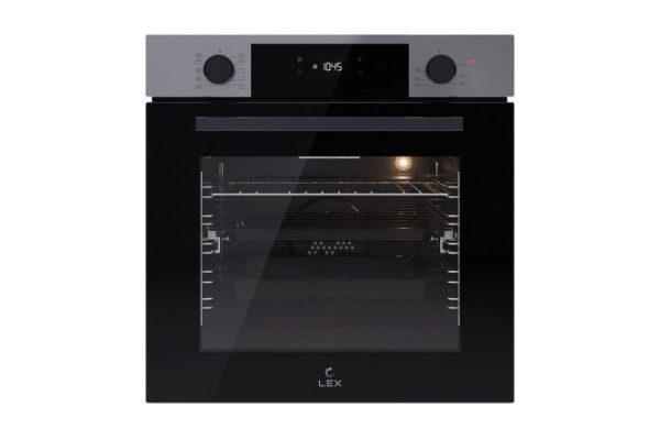 Electric oven LEX EDP 610 IX, black, stainless steel 59.5x59.5x54.3 cm