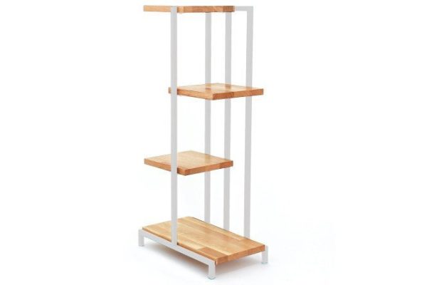 Rack-stand for flowerpots Loft 5 40x80x23 cm, 4 tiers, Floor-standing