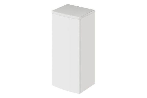 Half cabinet Arko with radius facades Hanging, 35x77.5x30 cm, Left