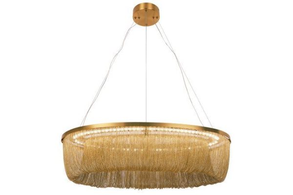 Hanging chandelier Vandfald LED, 80 cm