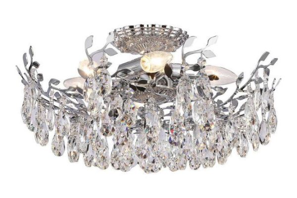 Ceiling chandelier STILFORT Sofia 12 sq.m., 50x23x50 cm, E14