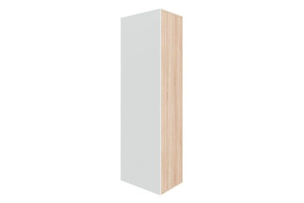 Wardrobe Oscar Moon 120x40, sonoma oak / white talc