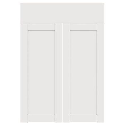Set of facades Oscar Skagen 3 pcs., white