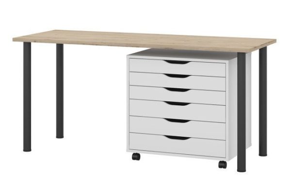 Desk Alexys 140 with cabinet