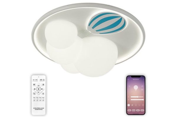 Ceiling lamp Natali Kovaltseva Innovation style 18 sq.m., LED, 50 cm