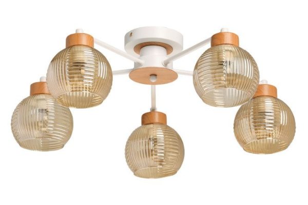 Ceiling lamp DE CITY Alpha 15 sq.m., 60x21.5x60 cm, E27