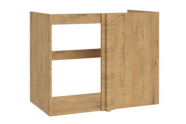 Frame of a floor-mounted corner cabinet for sink 100.7x72x51 cm