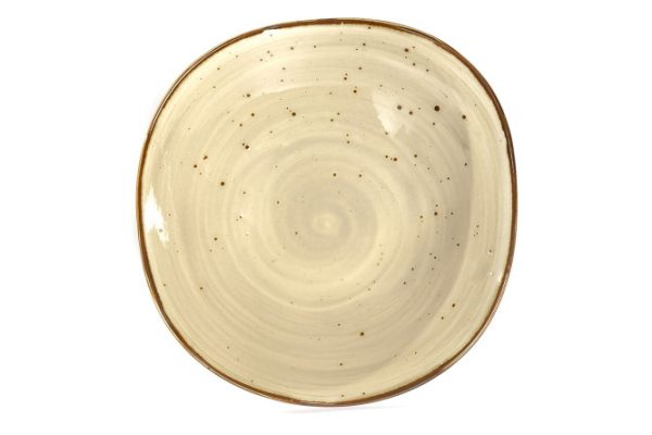 Deep plate Graphite Porcelain, 22.5 cm