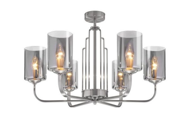 Ceiling lamp EUROSVET Defi 10 sq.m., 65x45x65 cm, E14