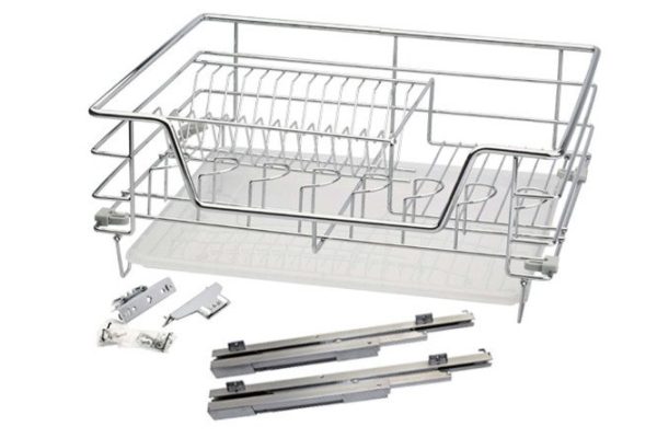 Dish dryer in the lower base K6PTJ007V-B ALBA 600 mm, chrome