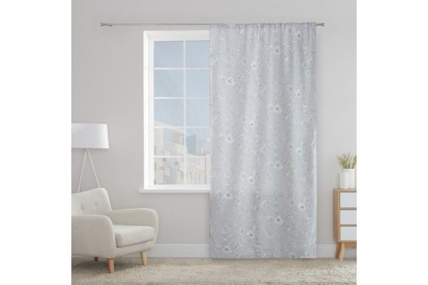 Curtain ESTUDI BLANCO Noelia 145x260 cm, 1 piece, blue, gray