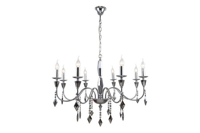 Hanging chandelier STILFORT Grace 16 sq.m., 86x88x86 cm, E14