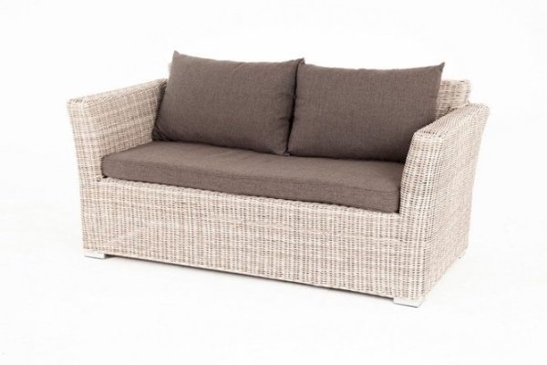 Double sofa 4SiS Cappuccino 170x81.5x86.5 cm, beige color