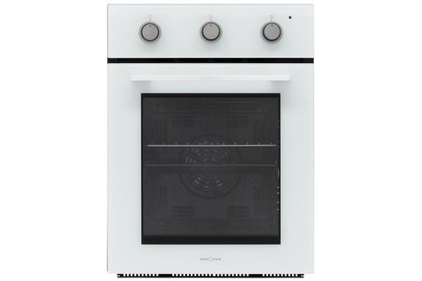 Electric oven KRONAsteel Lyra 45 wh, white 44.7x59.4x57.2 cm