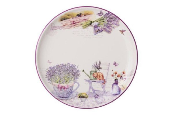 Place plate Lavender Spring Ceramics, 26 cm