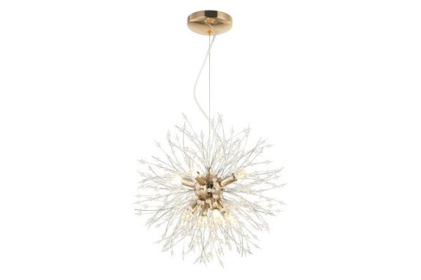 Hanging chandelier STILFORT Salut 18 sq.m., 40x45x40 cm, G9