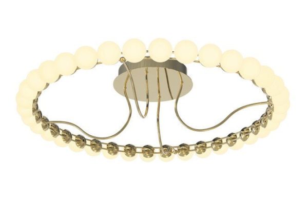 Ceiling chandelier FAVOURITE Helmet 17 sq.m., LED, 60 cm