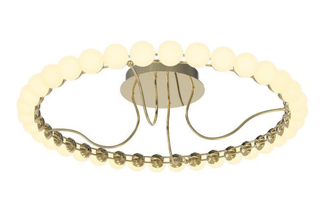 Ceiling chandelier FAVOURITE Helmet 17 sq.m., LED, 60 cm