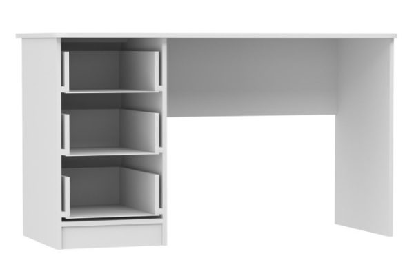 Oscar mini desk frame 130x75x60 cm, white front
