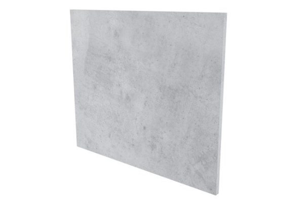 Amika wall cabinet facade 59.6x49.6 cm, concrete color