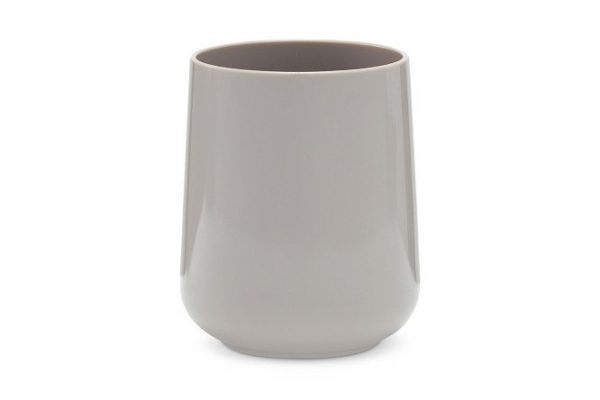 Glass for toothbrushes Elegance 7.5x10x7.5 cm, Polystyrene